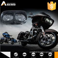 For harley motor accessories headlights dual headlamp 45w twin headlights led for Harley Road Glide